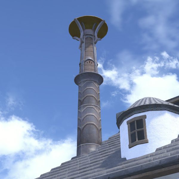 Cheminée cylindrique sombrelinçoise