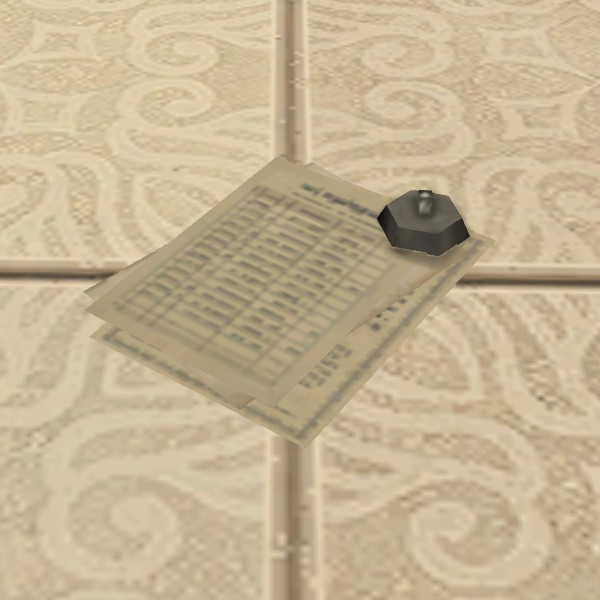 Documents confidentiels