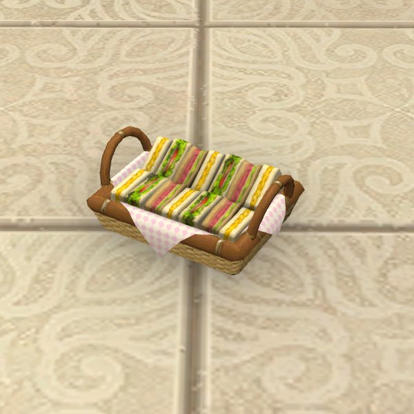 Panier de sandwichs