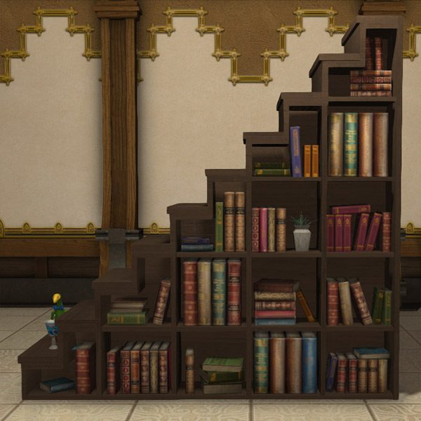 Bibliothèque en bois