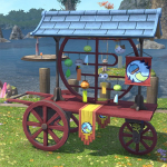 Étal de vendeur de clochettes