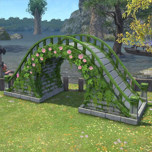Pont fleuri