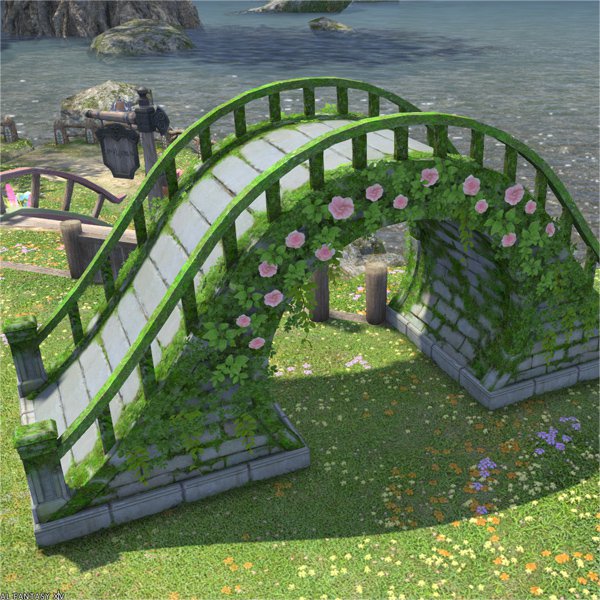 Pont fleuri
