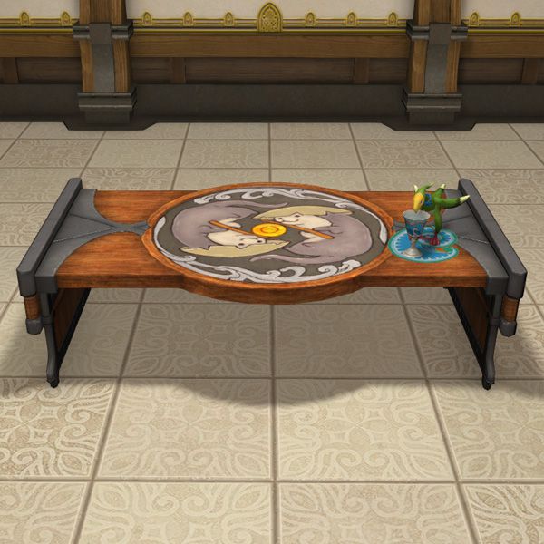 Table à manger loutre choute