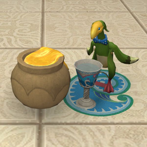 Pot de miel décoratif