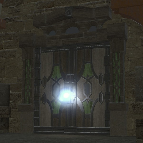Porte à imposte thanalanaise