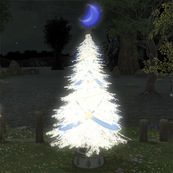 Sapin festif lunaire