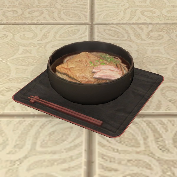 Déjeuner oriental : nouilles udon