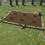 Potager rectangulaire