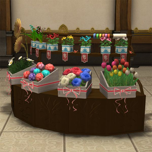 Présentoir de fleuriste