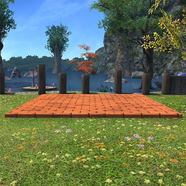 Terrasse en briques