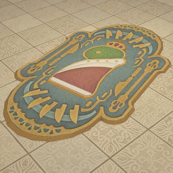 Tapis ovale tomberry