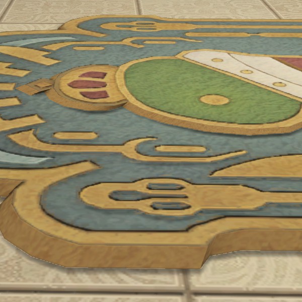 Tapis ovale tomberry