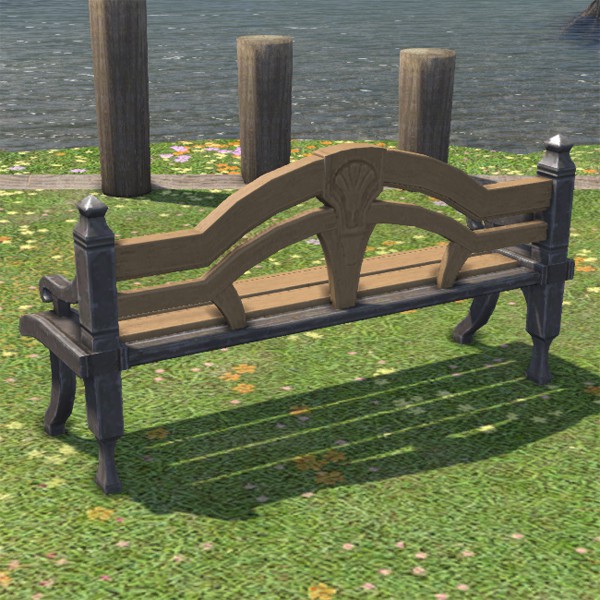 Banc en chêne