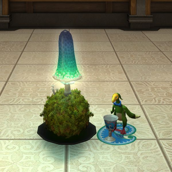 Lampe champignon lumineux