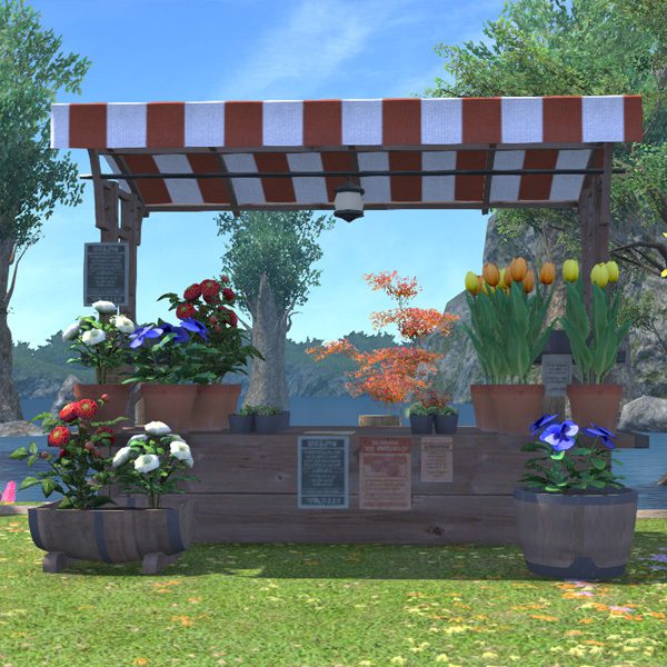 Étal de fleuriste