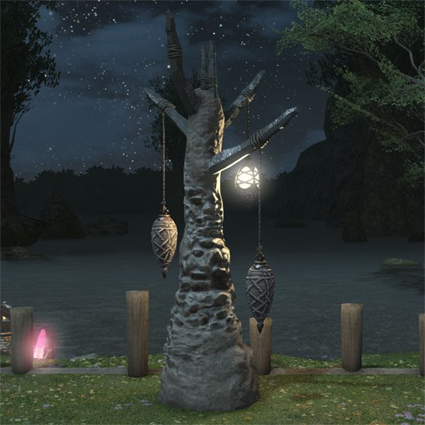 Arbre-lampe gnathe