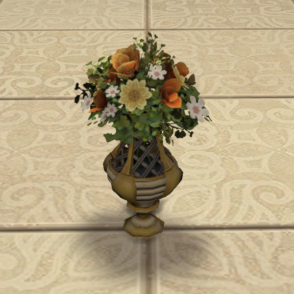 Vase de fleurs thanalanais