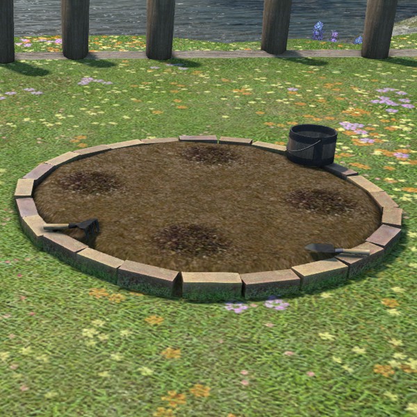 Potager rond