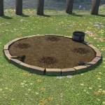 Potager rond