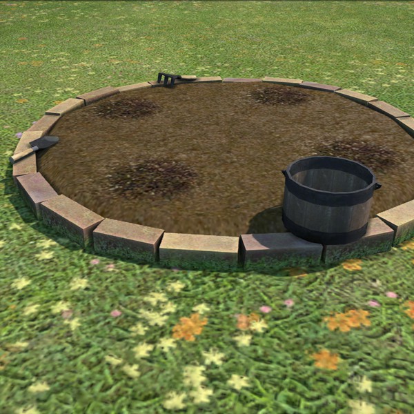 Potager rond