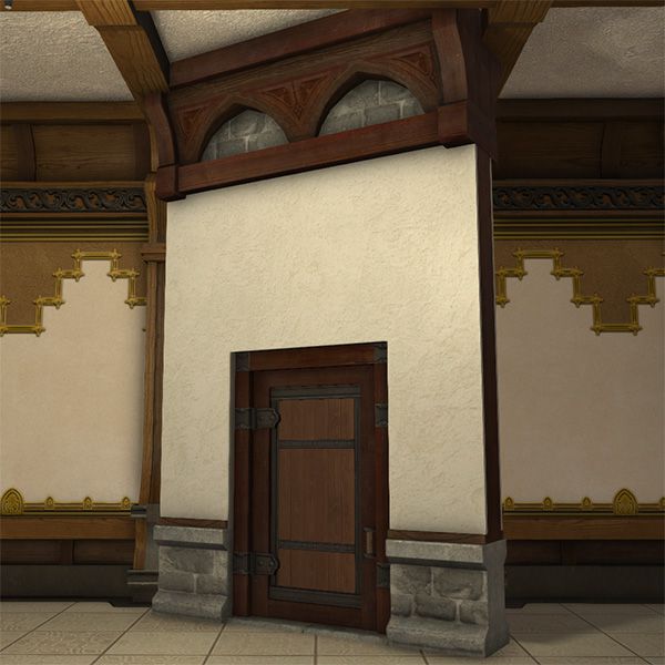 Cloison à porte ishgardaise