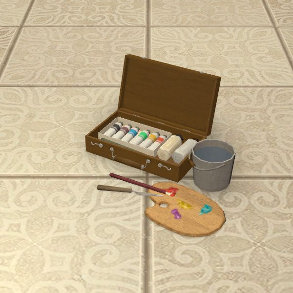 Coffret d'artiste aventurier