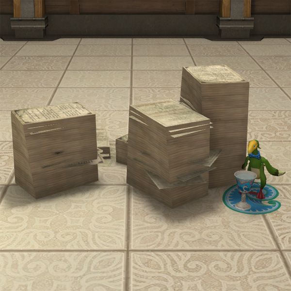 Montagne de documents