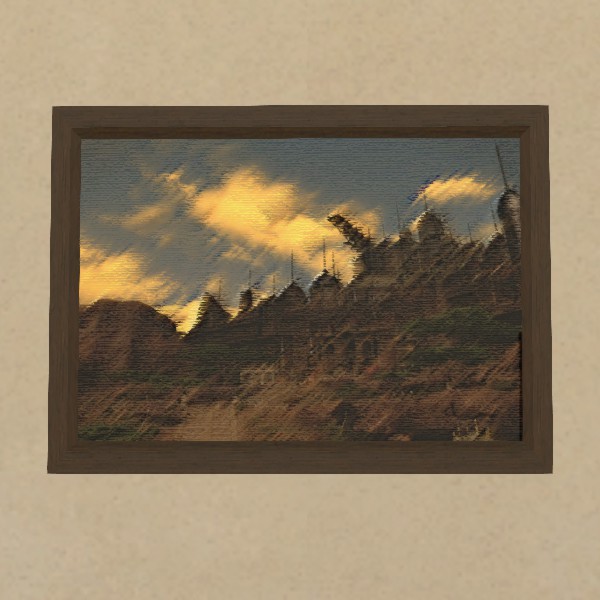 Paysage aride