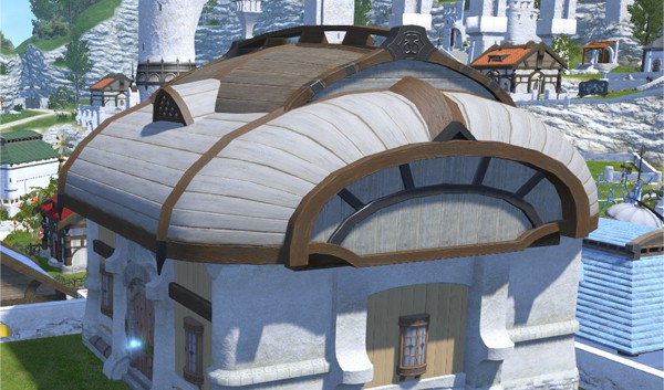 Toit de maisonnette composite noscéenne