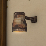 Lampe usine désaffectée