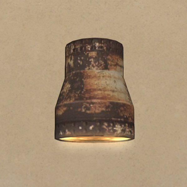 Lampe usine désaffectée