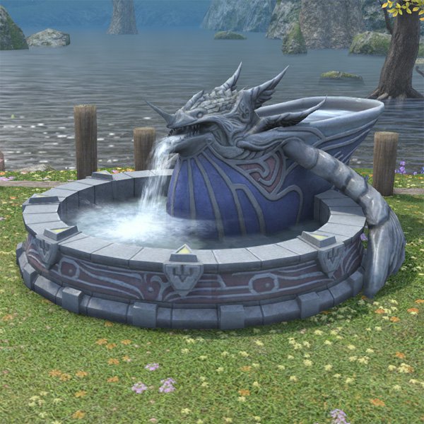 Fontaine du Migrateur des brumes