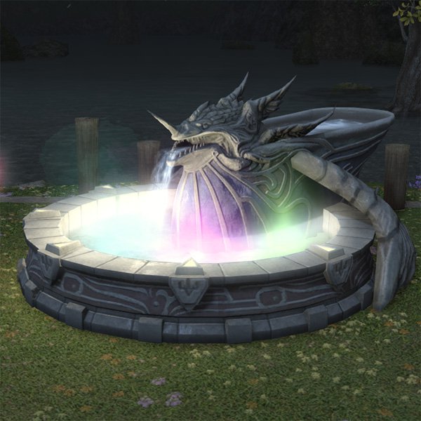 Fontaine du Migrateur des brumes