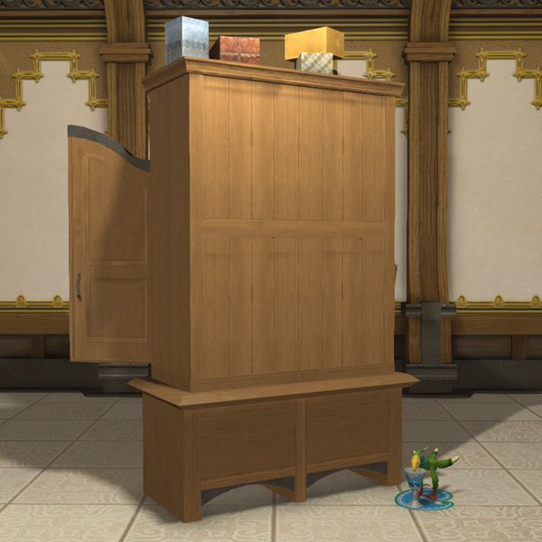 Armoire mal rangée